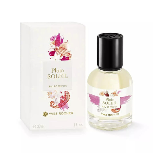 Yves Rocher Plein Soleil Eau de Parfum for Women Long Lasting Fragrance Spray 30 ml./ 1 fl.oz.