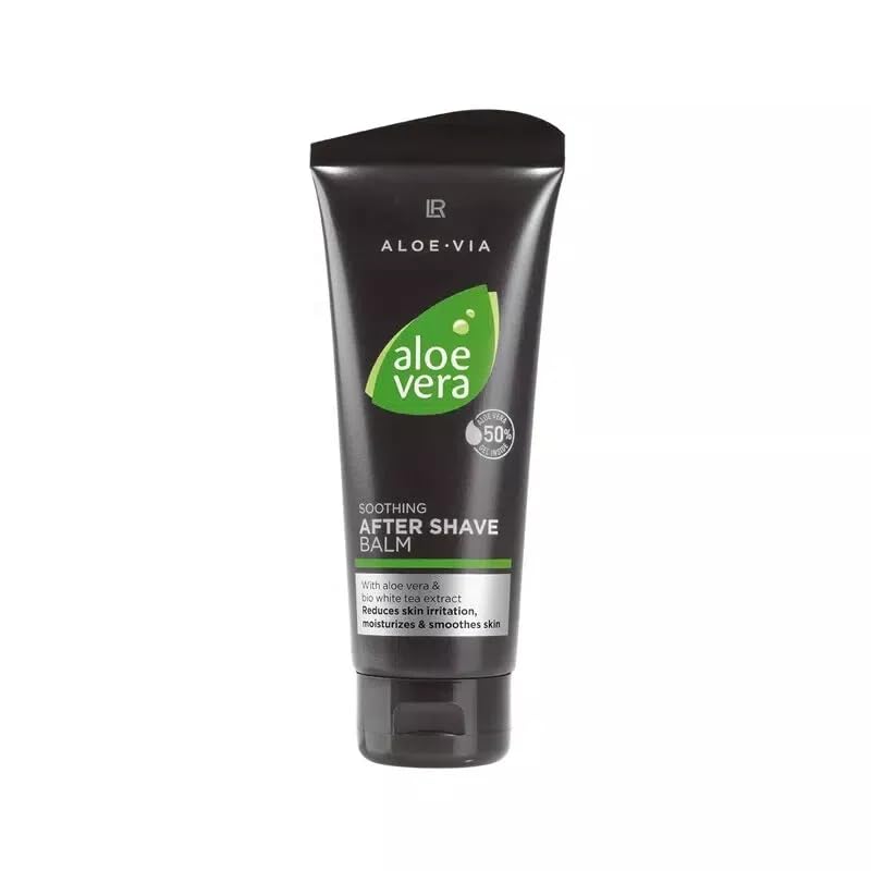 LR Health&Beauty Aloe Via Aloe Vera Soothing After Shaving Balm Men Skin 100 ml./3.3 fl.oz.