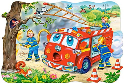 Castorland Puzzle 20 Maxi Pieces, Fire Brigade - С-02146
