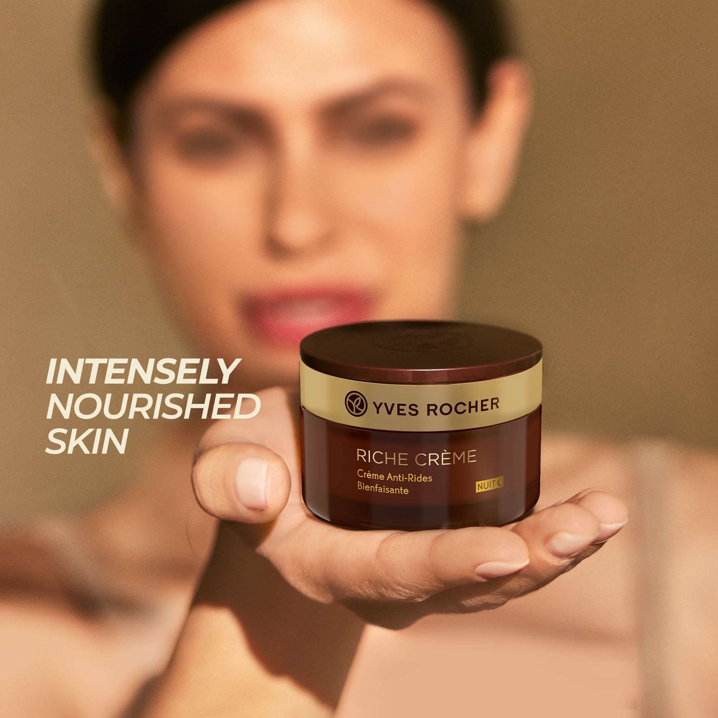 Yves Rocher Comforting Anti-Wrinkle Riche Crème Night | Soften & Smooth Skin | 1.7 fl oz