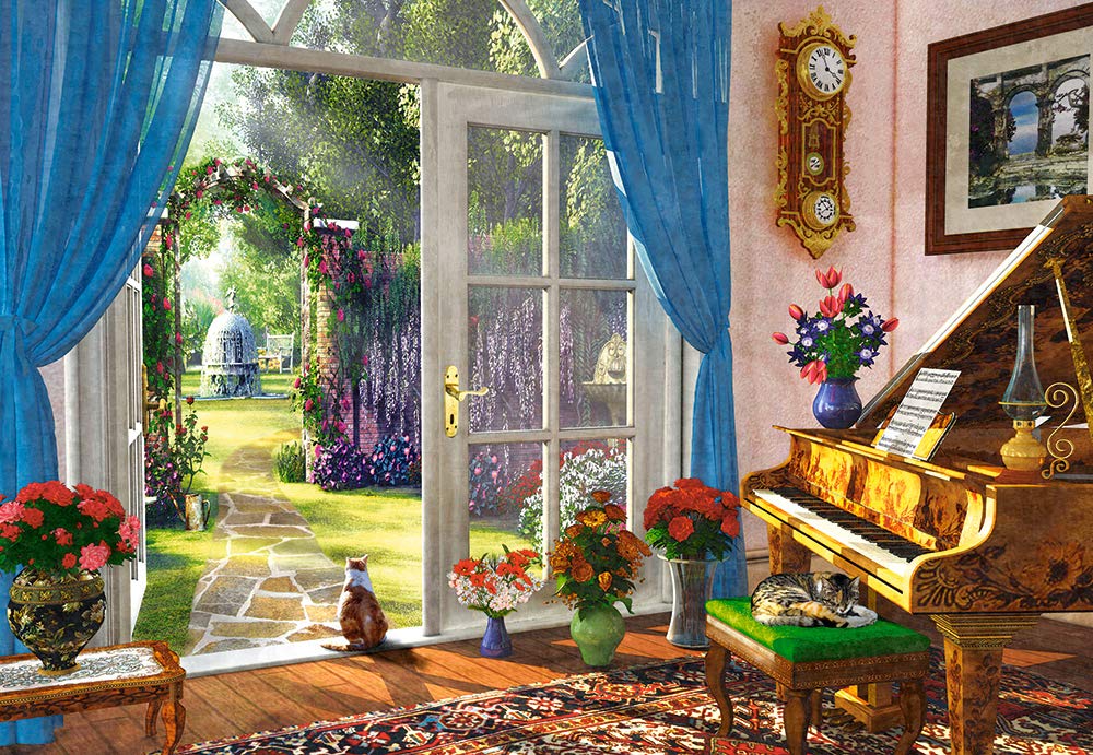 Castorland Puzzle 1000 Pieces, Doorway Room View - С-104079