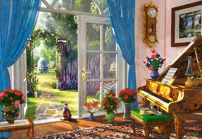 Castorland Puzzle 1000 Pieces, Doorway Room View - С-104079