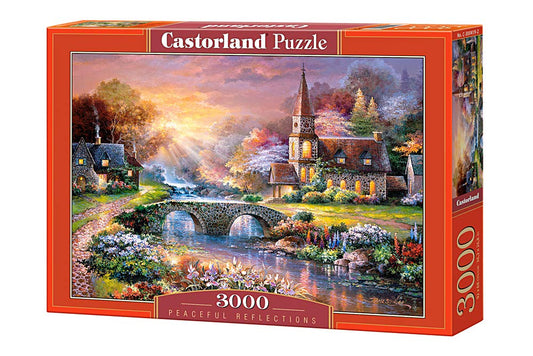 Castorland Puzzle 3000 Pieces, Peaceful Reflections - С-300419