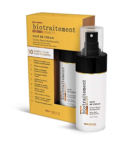 Brelil Biotraitement Hair BB Cream- Spray Balm Multi-benefits, 150 ml./5.07 fl.oz.