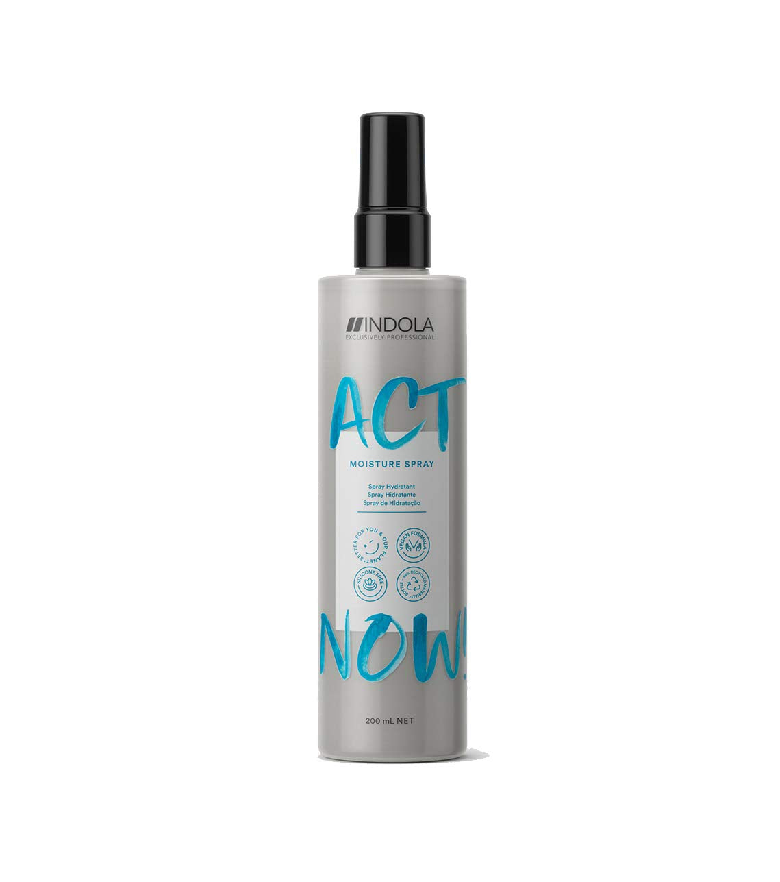 Indola Act Now Moisture Spray, 200 ml./6.7 fl.oz.