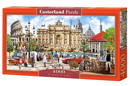 Castorland Puzzle 4000 Pieces, Splendor of Rome - С-400270