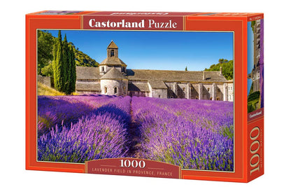 Castorland Puzzle 1000 Pieces, Lavender Field in Provence, France - С-104284