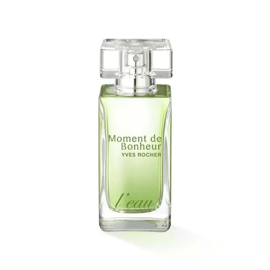 Yves Rocher Eau de Toilette Moment de Bonheur l'Eau Women Perfume Spray Long Lasting Fragrance - 50 ml. / 1.7 fl.oz.