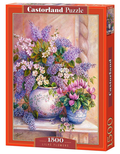 Castorland Puzzle 1500 Pieces, Lilac Flowers - С-151653