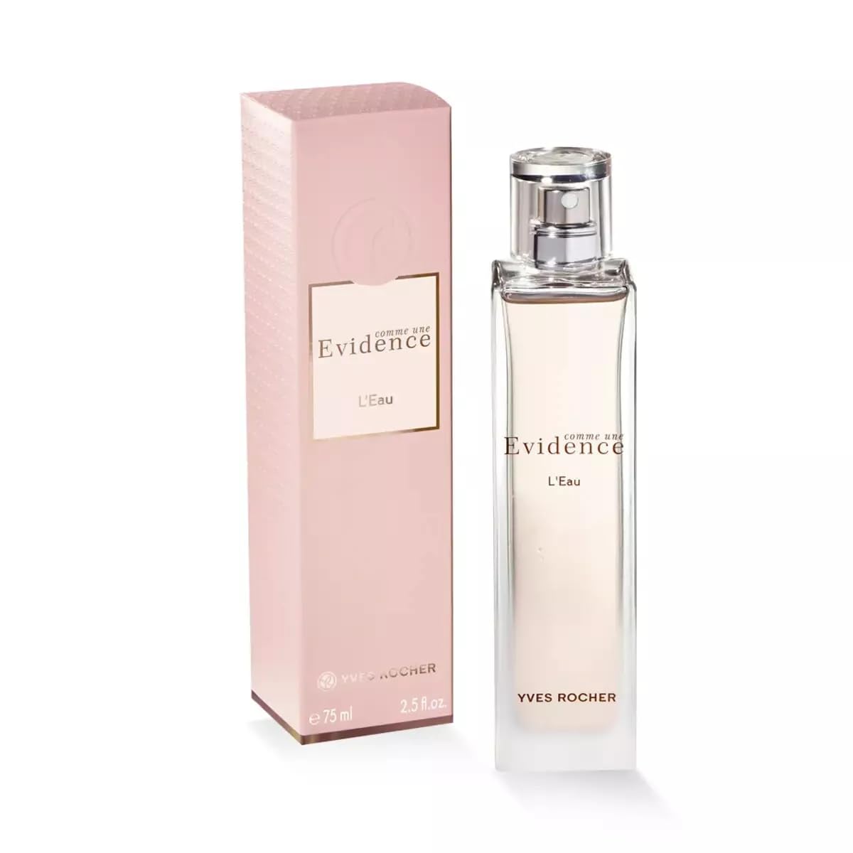 Yves Rocher Comme Une Evidence L'eau Eau De Parfume Spray for Women Long Lasting Odor - 75 ml./2.5 fl.oz.