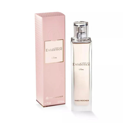 Yves Rocher Comme Une Evidence L'eau Eau De Parfume Spray for Women Long Lasting Odor - 75 ml./2.5 fl.oz.