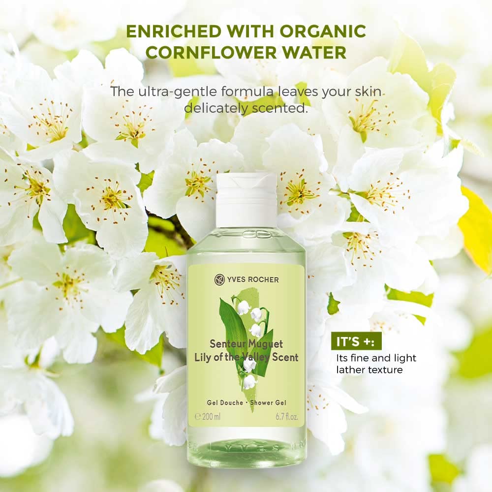 Yves Rocher Lily of the Valley Scent Shower Gel