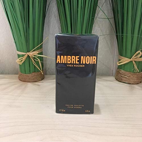 Yves Rocher Ambre Noir - Eau de Toilette for Men, 100 ml./3.38 fl.oz.