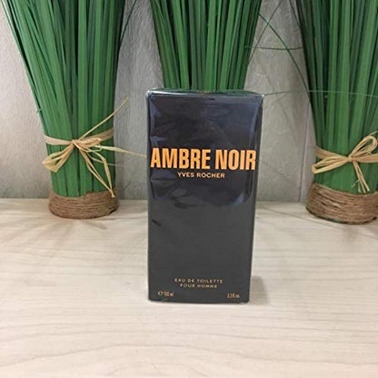 Yves Rocher Ambre Noir - Eau de Toilette for Men, 100 ml./3.38 fl.oz.