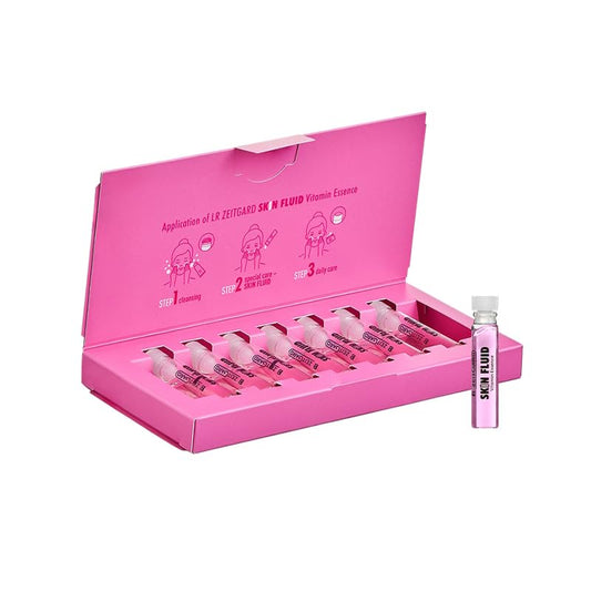 LR Health&Beauty Zeitgard Skin Fluid Vitamin Face Ampoules Women All Skin Types 7 x 2.5 ml