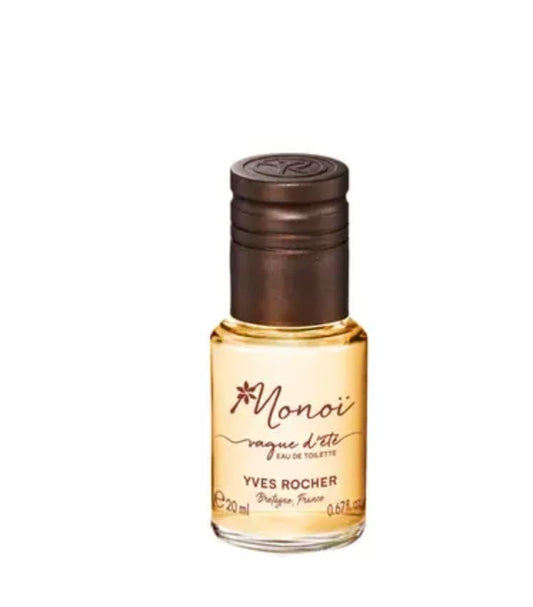 Yves Rocher Vague d'Été Eau de Toilette Monoi Perfume Long Lasting Fragrance Spray 20 ml./0.67 fl.oz.