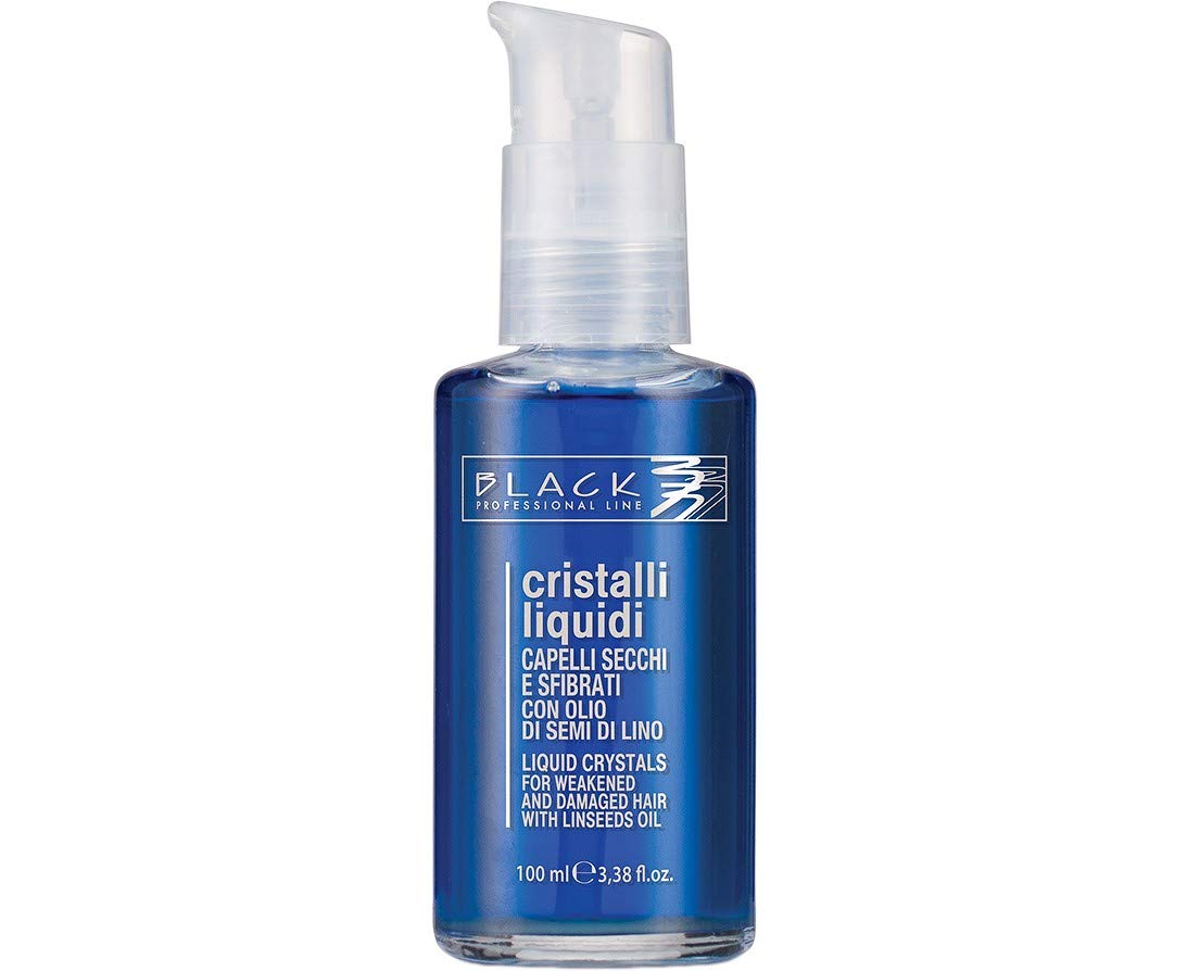 Black Professional Line Liquid Crystal with Linseeds Oil (3.38 fl.oz.)