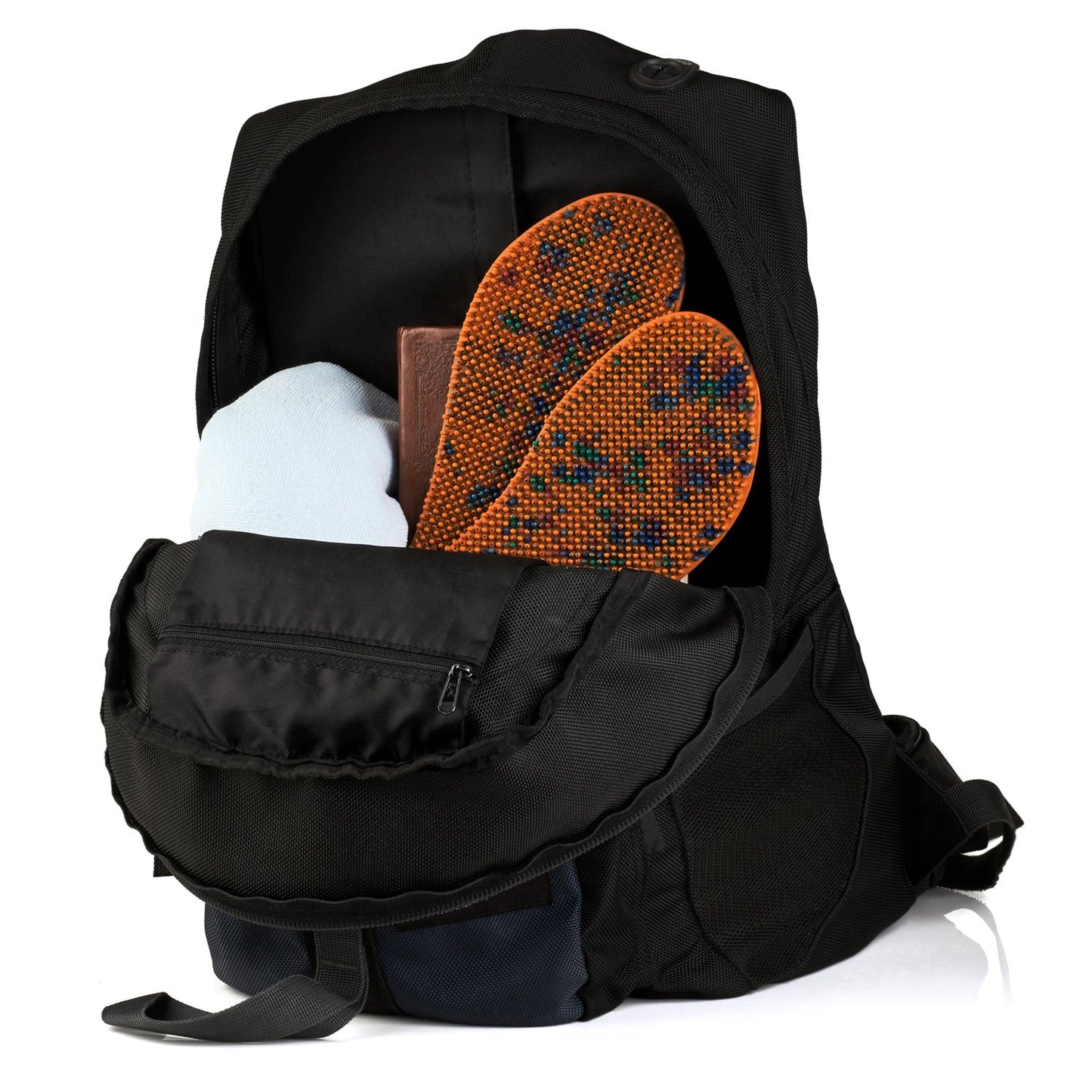 LYAPKO Acupuncture Shoe Insoles Foot Therapy Massager 2088 Needles 5 Ag - size US W15.5 M14 / EU 48. Premium Reflexology Unique Patented Acupressure Massage Tool