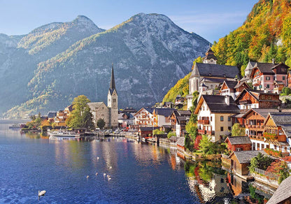 Castorland Puzzle 500 Pieces, Hallstatt, Austria - В-52189