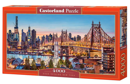 Castorland Puzzle 4000 Pieces, Good Evening New York, C-400256