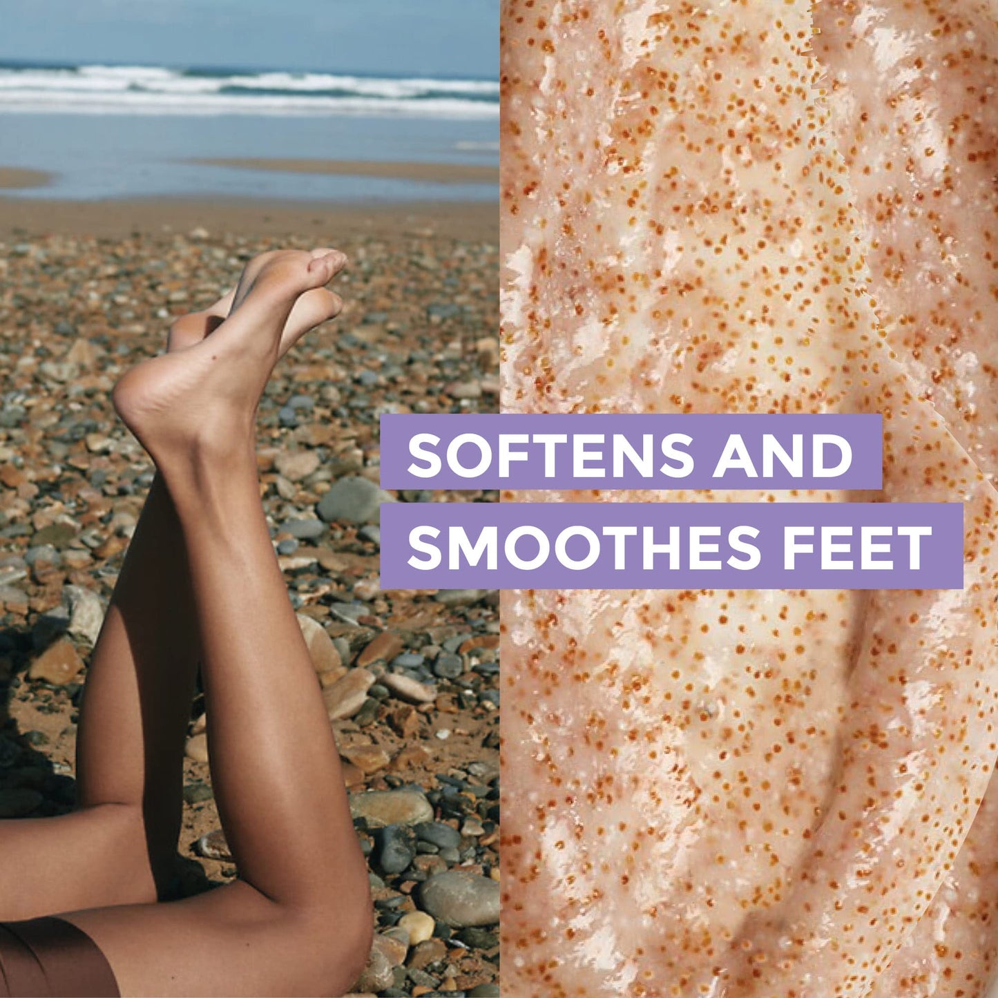 Yves Rocher Foot Exfoliating Gel | Reduce Calluses and Smooth Dry, Rough Skin | 2.5 fl oz