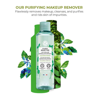 Yves Rocher Pure Menthe Purifying Makeup Removing Micellar Water, 200 ml./6.7 fl.oz.