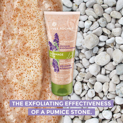 Yves Rocher Foot Exfoliating Gel | Reduce Calluses and Smooth Dry, Rough Skin | 2.5 fl oz