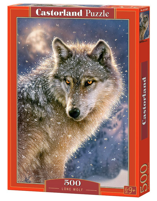Castorland Puzzle 500 Pieces, Lone Wolf - В-52431