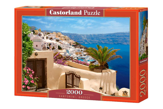 Castorland Puzzle 2000 Pieces, Santorini, Greece - С-200672