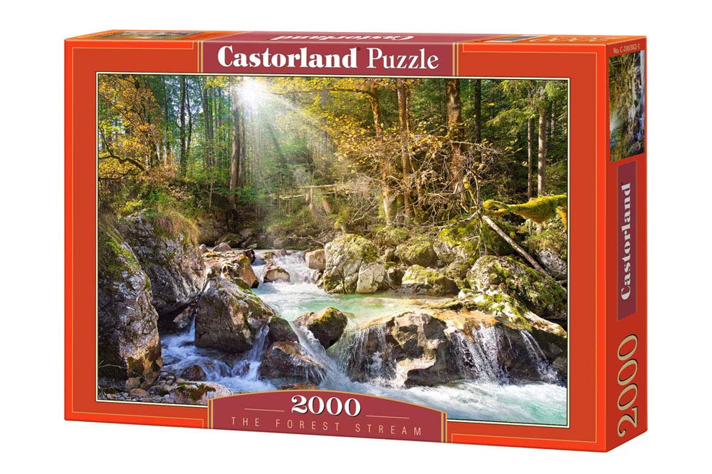 Castorland Puzzle 2000 Pieces, The Forest Stream - С-200382