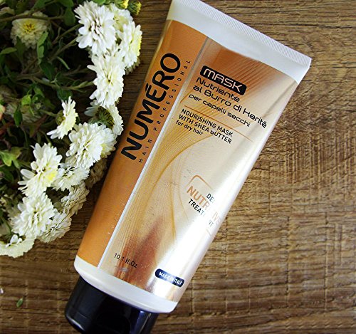 Brelil Numero Nourishing Mask With Shea Butter for dry Hair (10.1 fl.oz.)