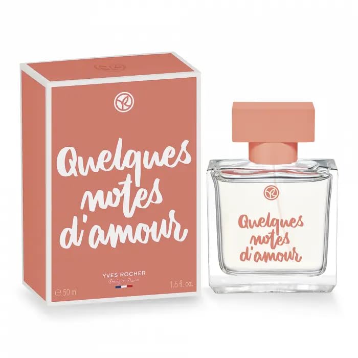 Yves Rocher Quelques Notes d’Amour Eau de Parfum for Women Gift Set 50 ml./1.7 fl.oz. and 15 ml./0.5 fl.oz.