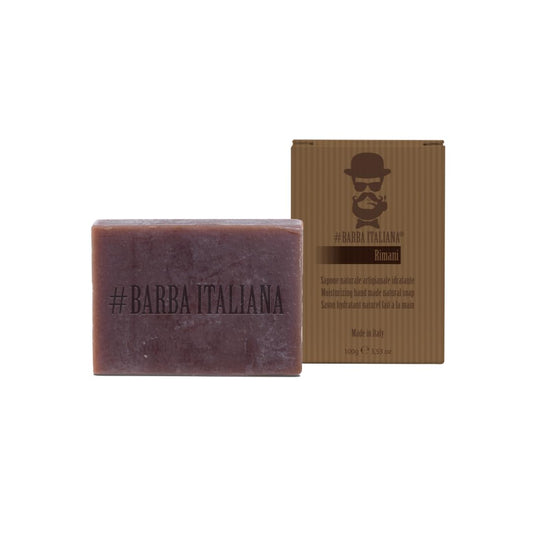Barba Italiana Rimani Handmade Natural Moisturizing Soap for Men 100g/3.52Oz - Nourishing and Hydrating