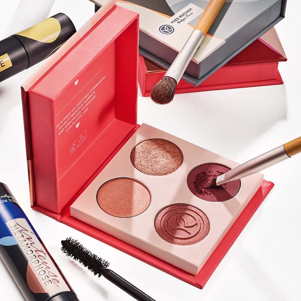 Yves Rocher GRANIT ROSE Eyeshadow Palette, 6.0 g.