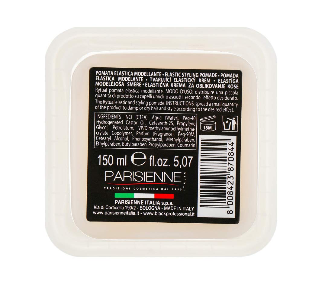 Black Professional Line Rytual Elastic Styling Hair Pomade, 150 ml./5.07 fl.oz.