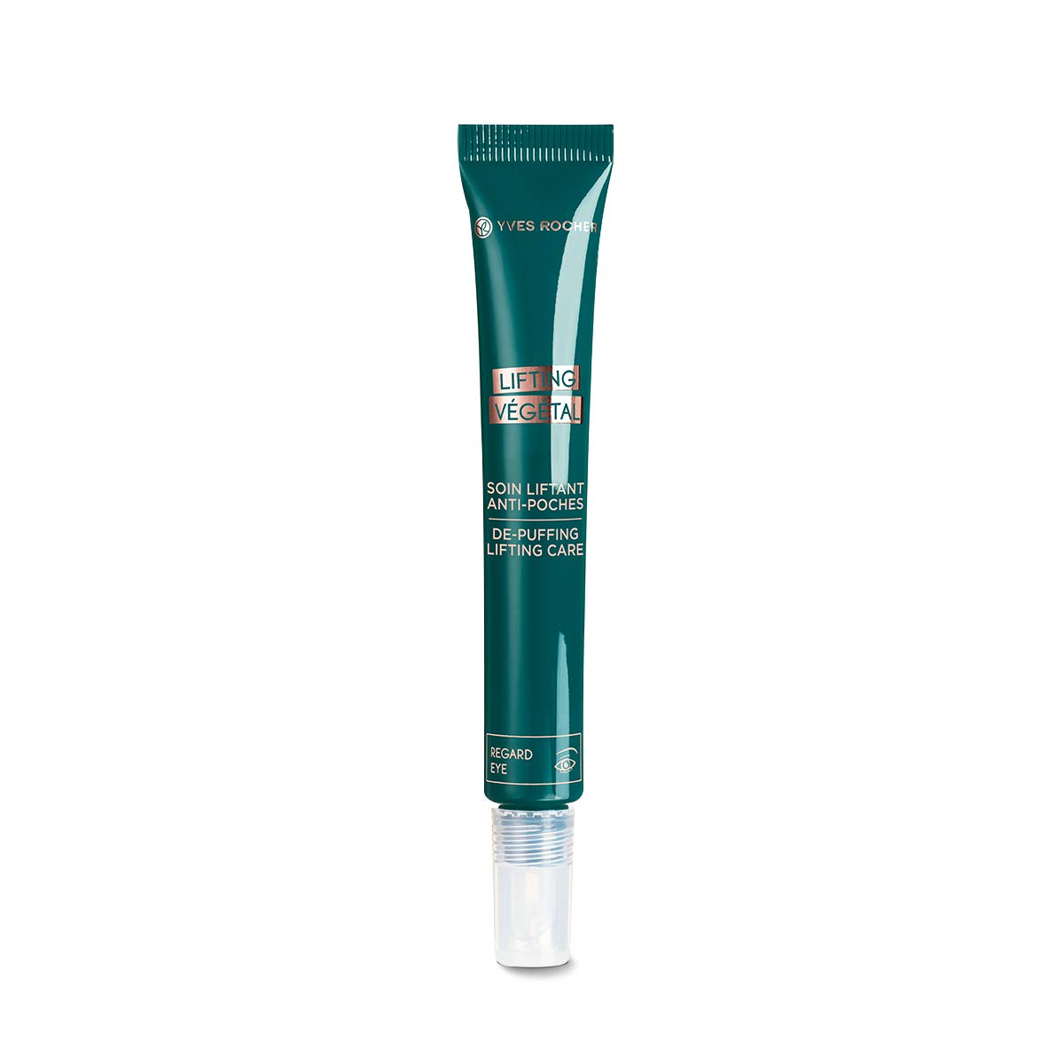 Yves Rocher Lifting Végétal Anti Aging Firming Eye Cream for wrinkles, Puffy Eyes and Dark Circles with Botanical Collagen, 14 ml tube