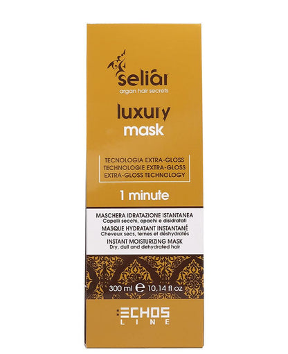 ECHOSLINE Seliàr Luxury Instant Moisturizing Mask for Dry and Dehydrated Hair - 300 ml