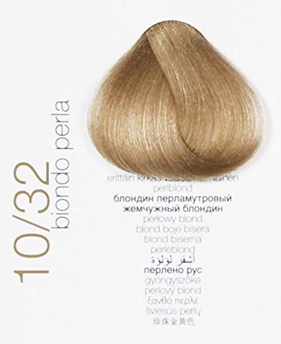 Brelil Colorianne Prestige Technologically Advanced Cream Dyeing Treatment Hydra Color Technology, Ultra-Light Beige Blonde, 100 ml./3.38 fl.oz. (10/32)