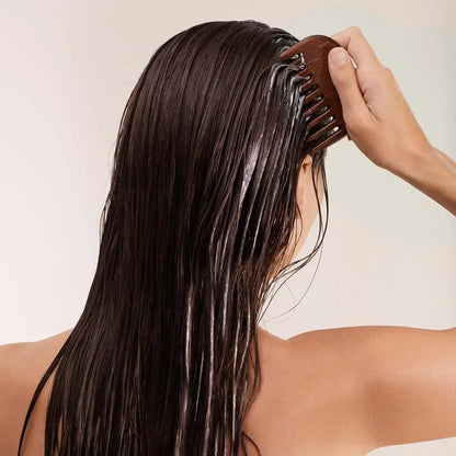 Yves Rocher Monoï de Tahiti Monoi 3 in 1 Moisturizing Hair Mask Night Care Conditioner and Gel Set of 2 All Hair Types 400 ml./13.5 fl.oz. 250 ml./8.4 fl.oz.