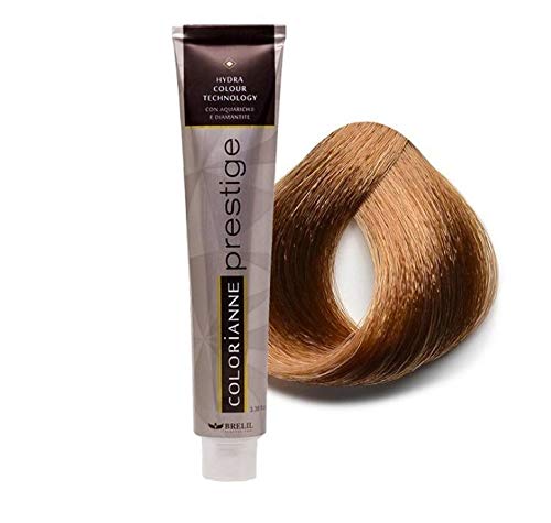 Brelil Colorianne Prestige Technologically Advanced Cream Dyeing Treatment Hydra Color Technology, Light Savannah Blonde, 100 ml./3.38 fl.oz. (8/39)