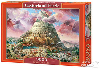 Castorland Puzzle 3000 Pieces: La Tour de Babel