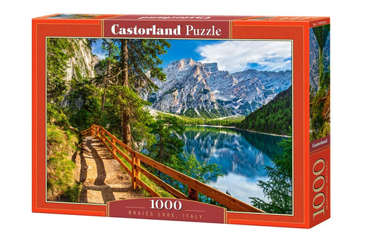 Castorland Puzzle 1000 Pieces, Braies Lake, Italy - С-104109