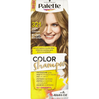 Palette Color Shampoo, 70 ml./2.3 fl.oz. (321 - Medium Blond)