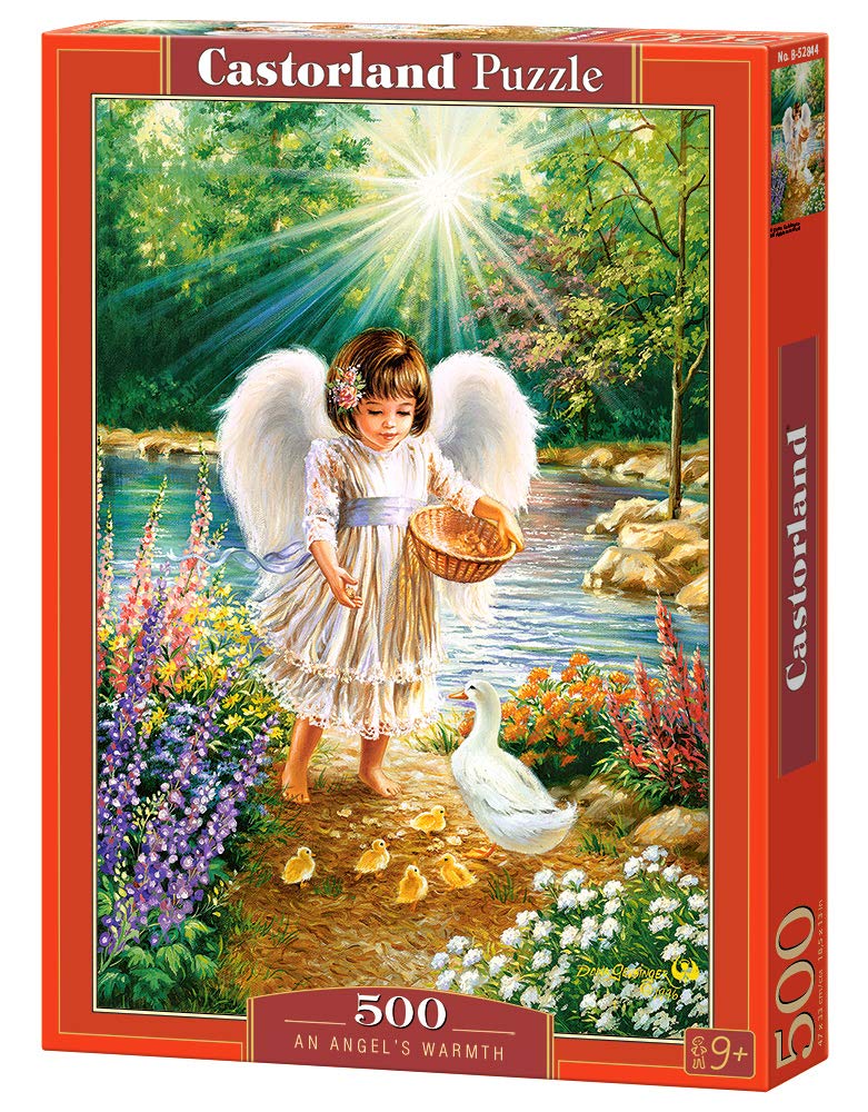 Castorland Puzzle 500 Pieces, an Angel's Warmth - В-52844