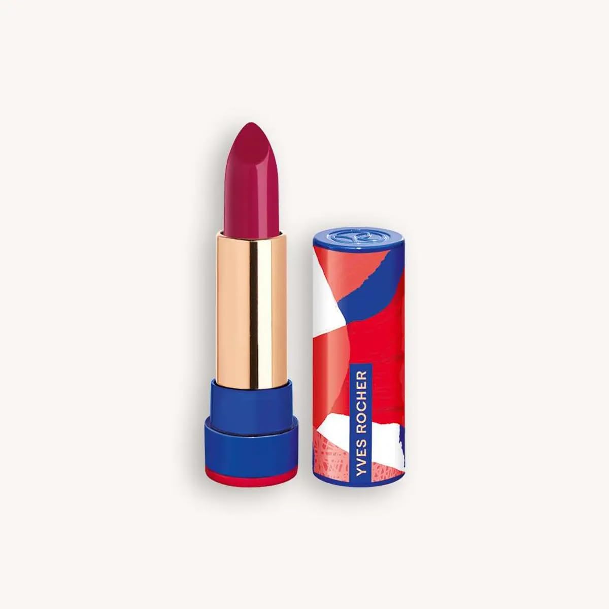 Yves Rocher Lipstick Atlas Rich Color & All-Day Care Nourishing Hydrating Formula Long-Lasting Creamy Texture – 3.7g / 0.13oz