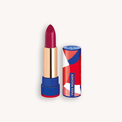 Yves Rocher Lipstick Atlas Rich Color & All-Day Care Nourishing Hydrating Formula Long-Lasting Creamy Texture – 3.7g / 0.13oz