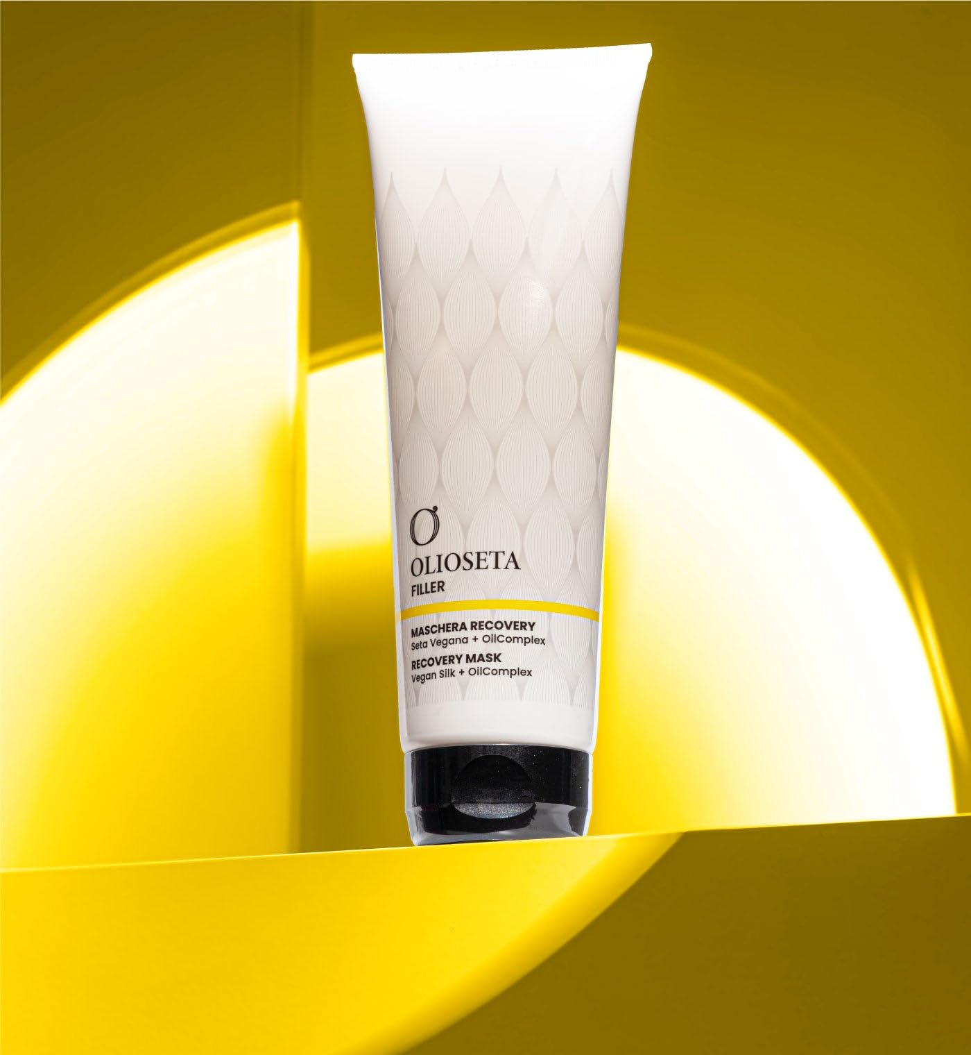 Olioseta Filler Recovery Mask - Repair Treatment Anti-Breakage with Vegan Silk and Keratin - 400 ml