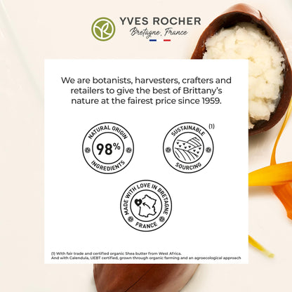 Yves rocher Repair Organic Shea Butter & Organic Calendula Rich Body Scrub All skin types 250ml