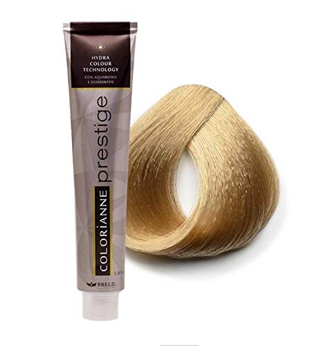 Brelil Colorianne Prestige Technologically Advanced Cream Dyeing Treatment Hydra Color Technology, Ultra-Light Blonde, 100 ml./3.38 fl.oz. (10/00)