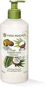 Yves Rocher Sensual Body Lotion Nourishing Moisturising - Coconut Scent Women Skin Day Care 390 ml./13.1 fl. oz.